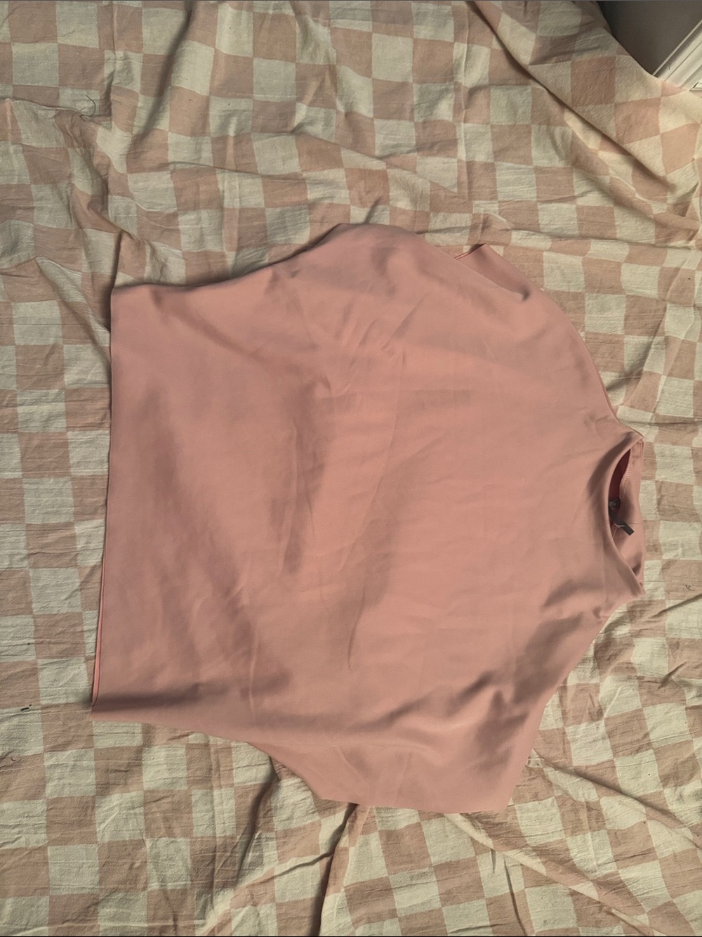 Anthropologie Blush Pink Batwing Short Sleeve Top